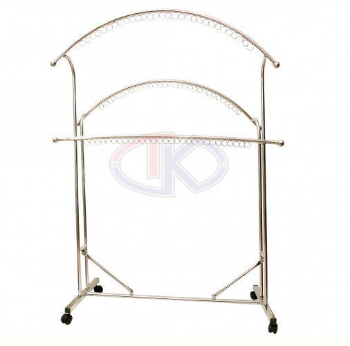 3 level stainless steel detachable clothes rack