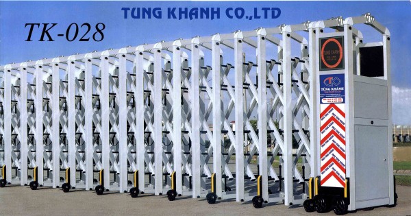 Electric automatic aluminium alloy gate TK-028