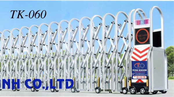 Electric automatic aluminium alloy gate TK-060