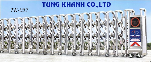 Electric automatic stainless steel gate TK-057 (SUS201)