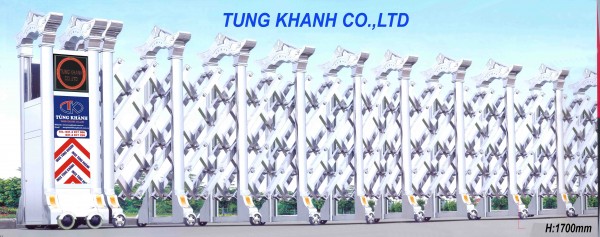 Electric automatic stainless steel gate TK-071 (SUS201)