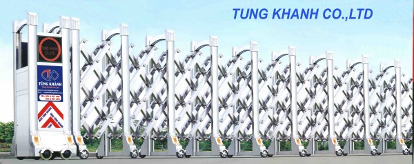 Electric automatic stainless steel gate TK-073 (SUS201)