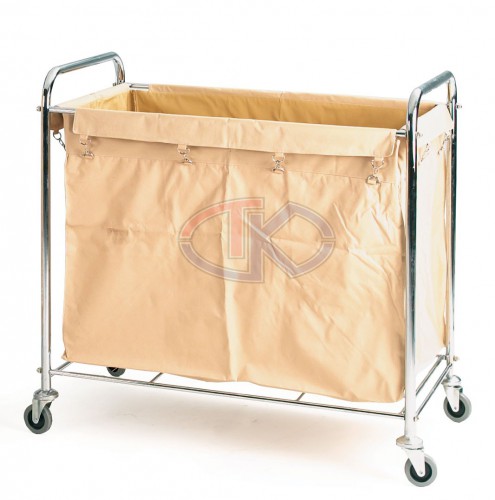 Hotel laundry service trolley