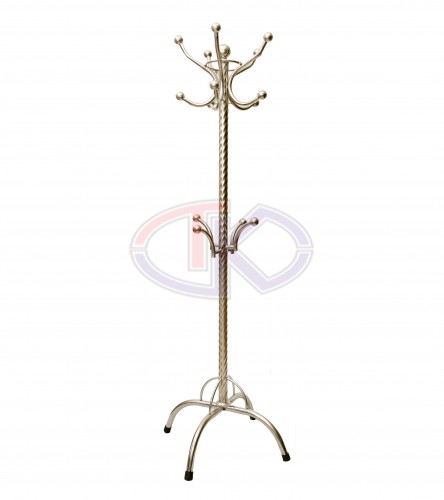 Stainless steel 5 branches coat rack