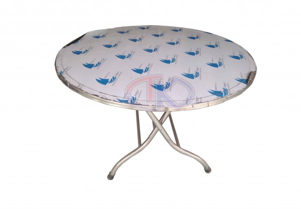 Foldable round table