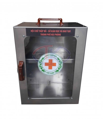 Wall mounted medicine cabinet