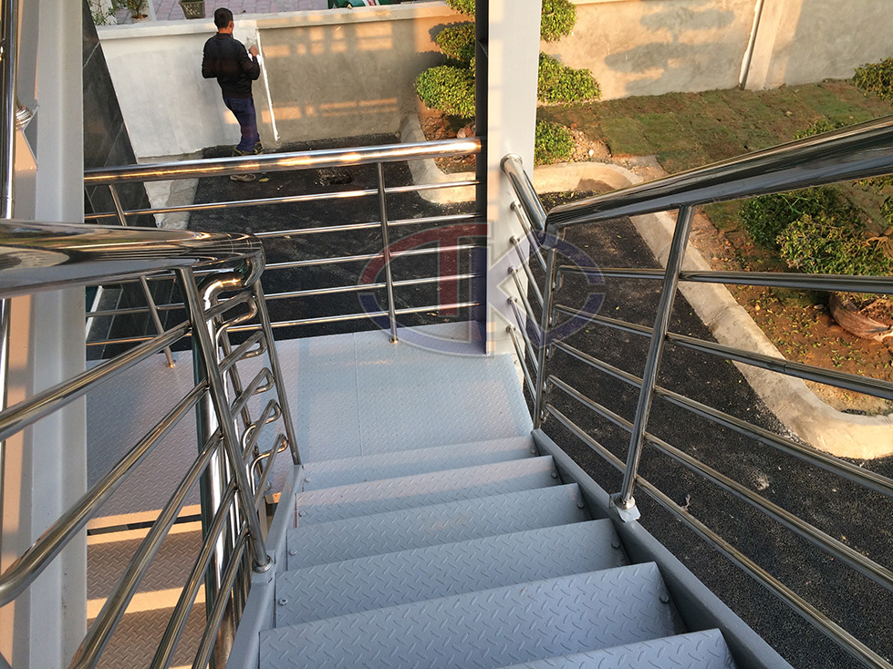 Báo giá tay vịn cầu thang Inox 304 tại Hải Phòng
