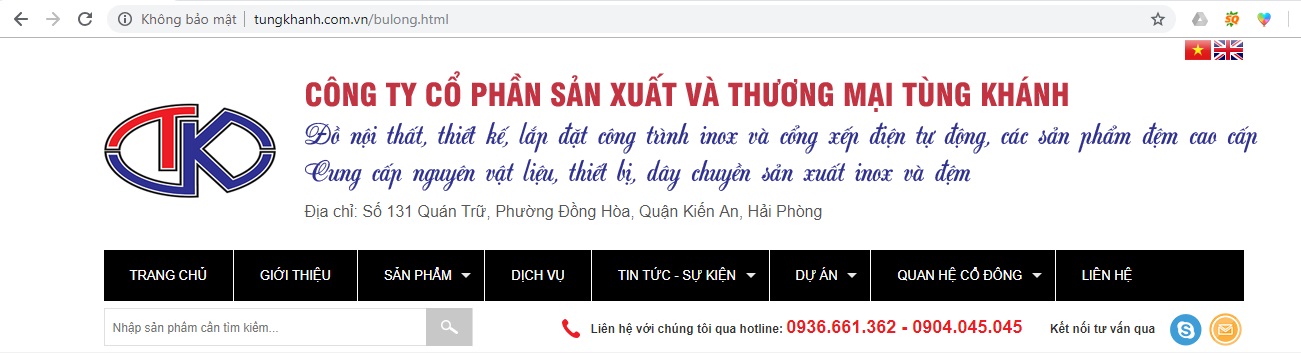 bulong, ốc vít, đai ốc