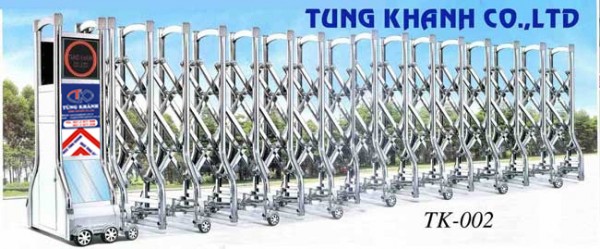 Electric automatic stainless steel gate TK-002 (SUS201)