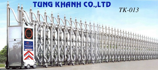 Electric automatic stainless steel gate TK-013 (SUS201)