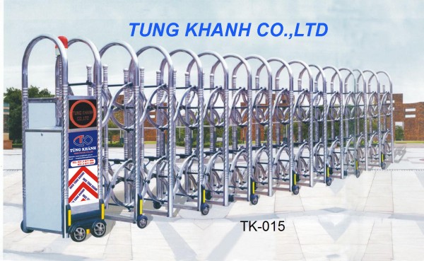 Electric automatic stainless steel gate TK-015 (SUS201)
