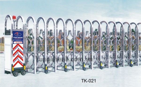 Electric automatic stainless steel gate TK-021 (SUS201)