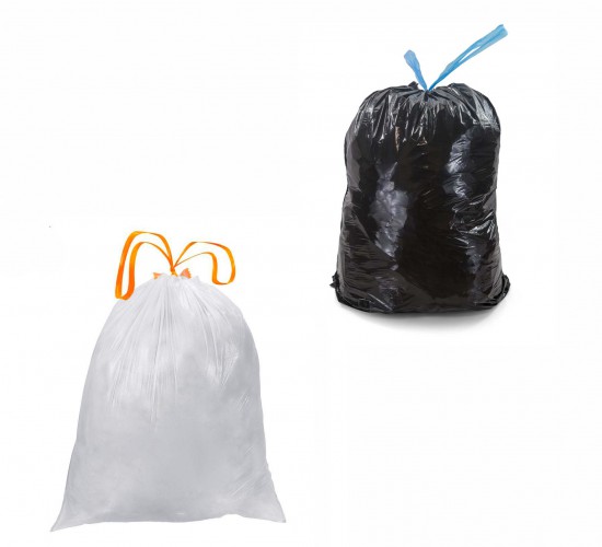 PE plastic drawstring bag