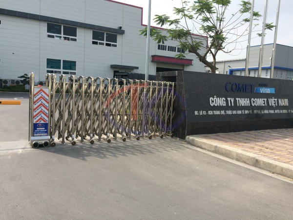 Thi công các hạng mục Inox cho Nhà máy Comet Vietnam